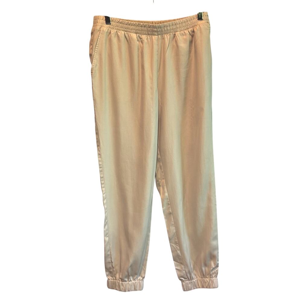 Haven Well Within Tan Pull-On Tencel Jogger Pant - size Medium